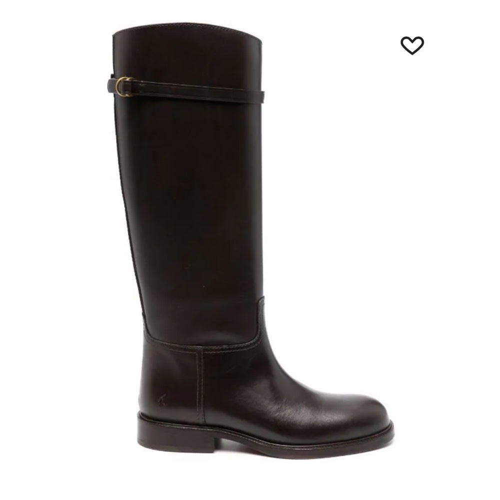 Polo Ralph Lauren polo-pony-motif leather boots